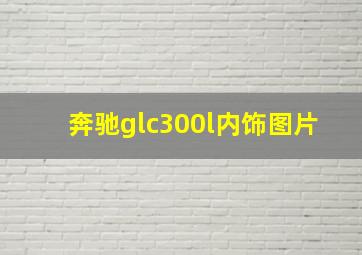 奔驰glc300l内饰图片