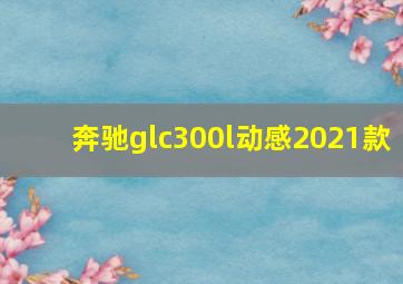 奔驰glc300l动感2021款