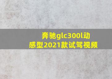 奔驰glc300l动感型2021款试驾视频