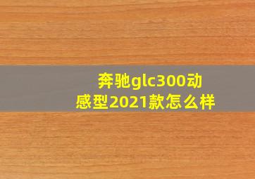 奔驰glc300动感型2021款怎么样