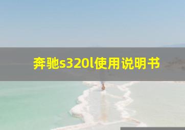 奔驰s320l使用说明书