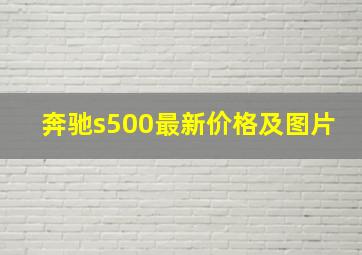 奔驰s500最新价格及图片