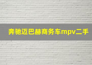 奔驰迈巴赫商务车mpv二手