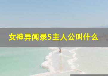 女神异闻录5主人公叫什么