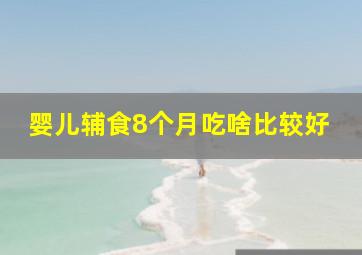 婴儿辅食8个月吃啥比较好