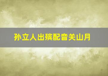 孙立人出殡配音关山月