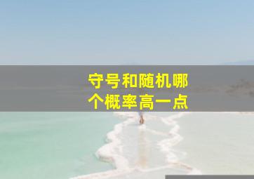 守号和随机哪个概率高一点