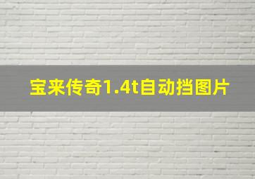 宝来传奇1.4t自动挡图片