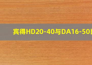 宾得HD20-40与DA16-50比较