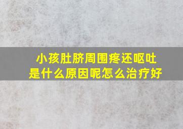 小孩肚脐周围疼还呕吐是什么原因呢怎么治疗好