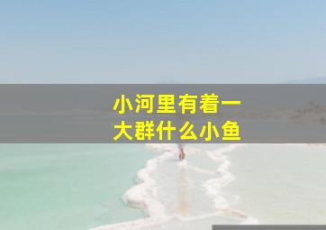 小河里有着一大群什么小鱼