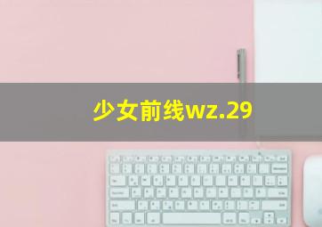 少女前线wz.29