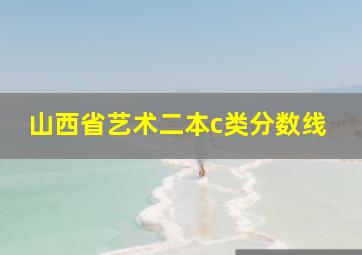 山西省艺术二本c类分数线