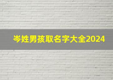 岑姓男孩取名字大全2024