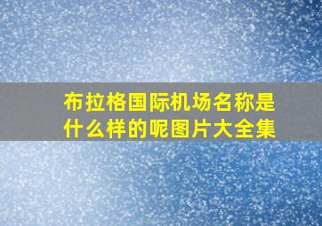 布拉格国际机场名称是什么样的呢图片大全集