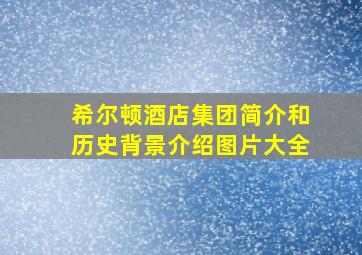 希尔顿酒店集团简介和历史背景介绍图片大全