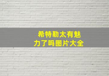 希特勒太有魅力了吗图片大全