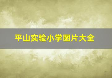 平山实验小学图片大全