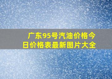 广东95号汽油价格今日价格表最新图片大全