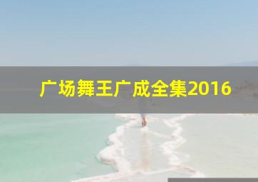 广场舞王广成全集2016