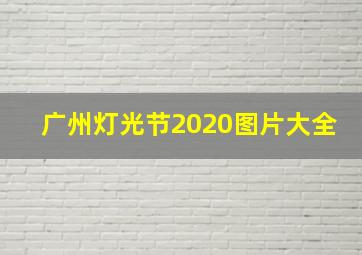 广州灯光节2020图片大全