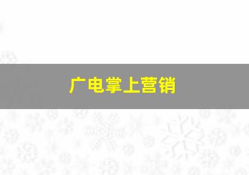 广电掌上营销