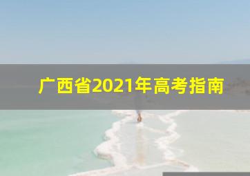 广西省2021年高考指南