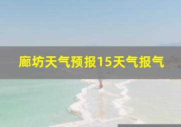 廊坊天气预报15天气报气