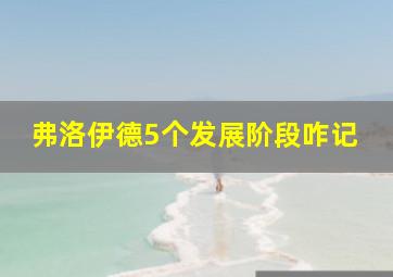 弗洛伊德5个发展阶段咋记