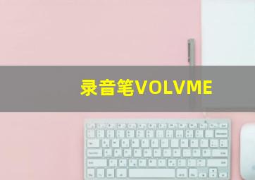 录音笔VOLVME