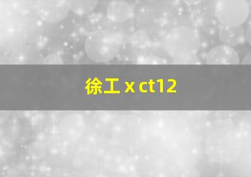 徐工ⅹct12