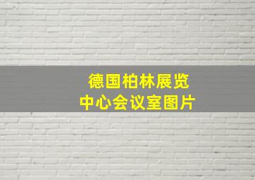 德国柏林展览中心会议室图片