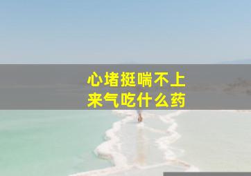 心堵挺喘不上来气吃什么药