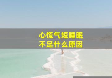 心慌气短睡眠不足什么原因