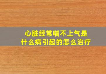 心脏经常喘不上气是什么病引起的怎么治疗