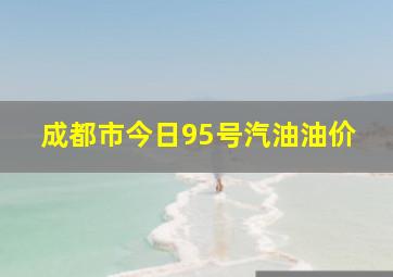 成都市今日95号汽油油价