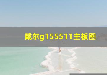 戴尔g155511主板图