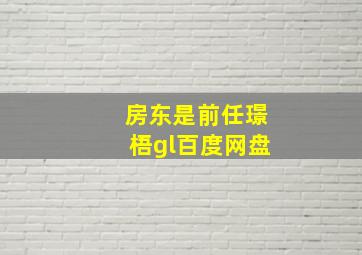 房东是前任璟梧gl百度网盘