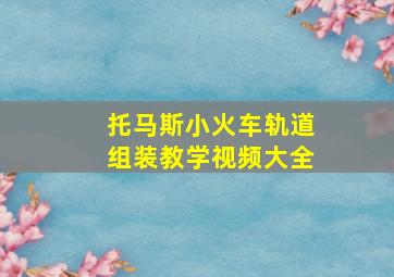 托马斯小火车轨道组装教学视频大全