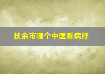 扶余市哪个中医看病好