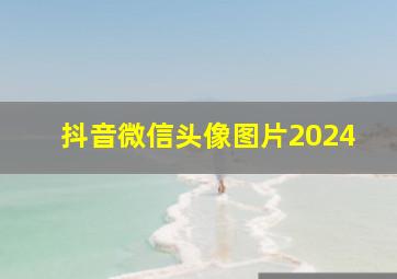 抖音微信头像图片2024