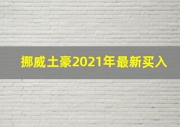 挪威土豪2021年最新买入