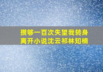 攒够一百次失望我转身离开小说沈云祁林知楠