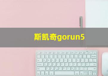 斯凯奇gorun5