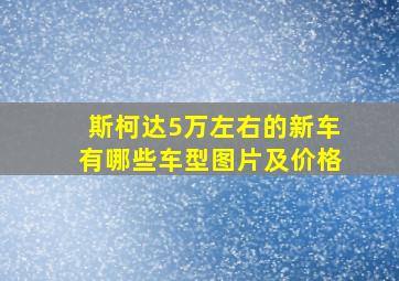 斯柯达5万左右的新车有哪些车型图片及价格