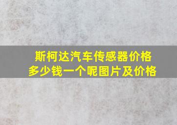 斯柯达汽车传感器价格多少钱一个呢图片及价格