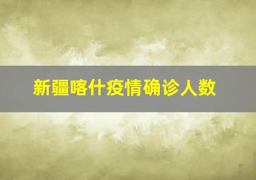 新疆喀什疫情确诊人数