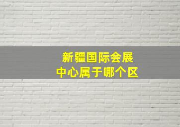 新疆国际会展中心属于哪个区