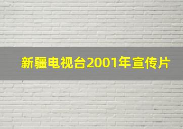 新疆电视台2001年宣传片