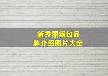 新秀丽箱包品牌介绍图片大全